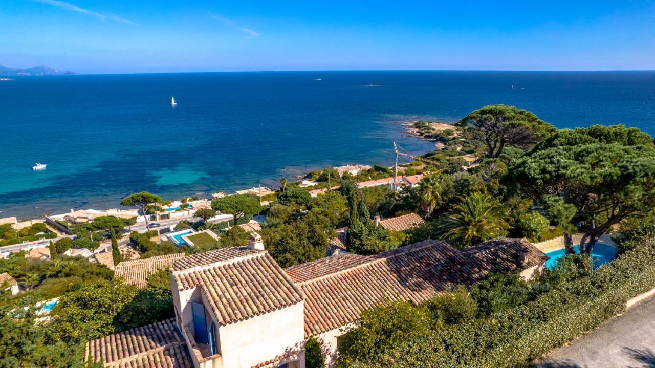 Superbe Villa, Incroyable Vue Mer, Piscine Chauffee, Climatisee Sainte-Maxime Exterior foto