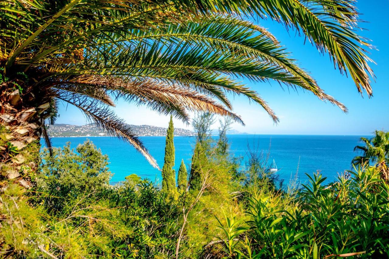 Superbe Villa, Incroyable Vue Mer, Piscine Chauffee, Climatisee Sainte-Maxime Exterior foto