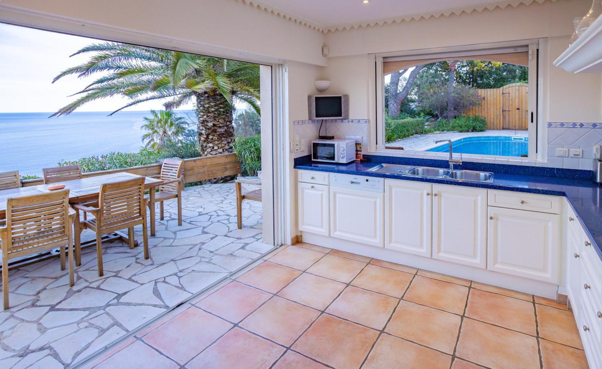 Superbe Villa, Incroyable Vue Mer, Piscine Chauffee, Climatisee Sainte-Maxime Exterior foto