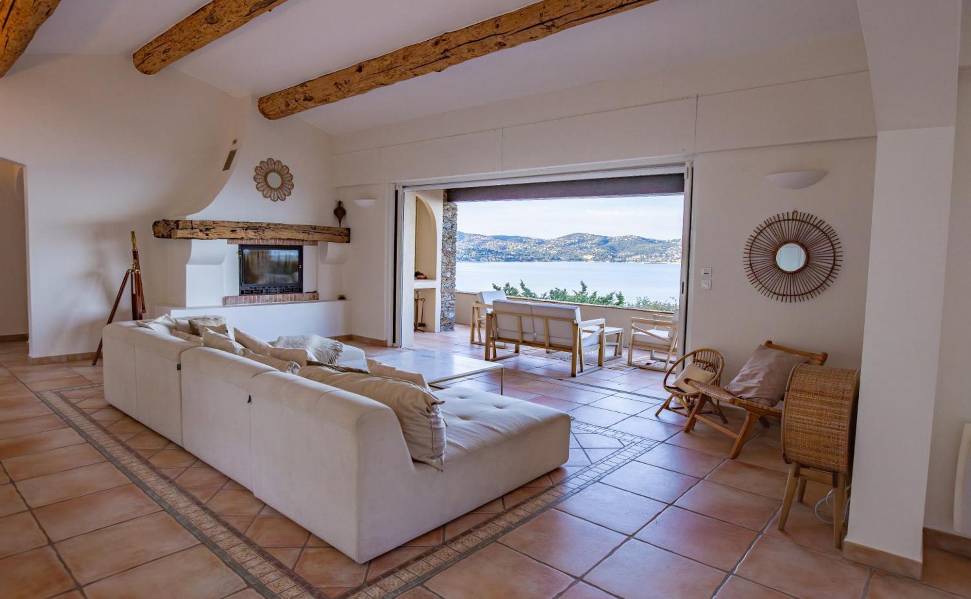 Superbe Villa, Incroyable Vue Mer, Piscine Chauffee, Climatisee Sainte-Maxime Exterior foto