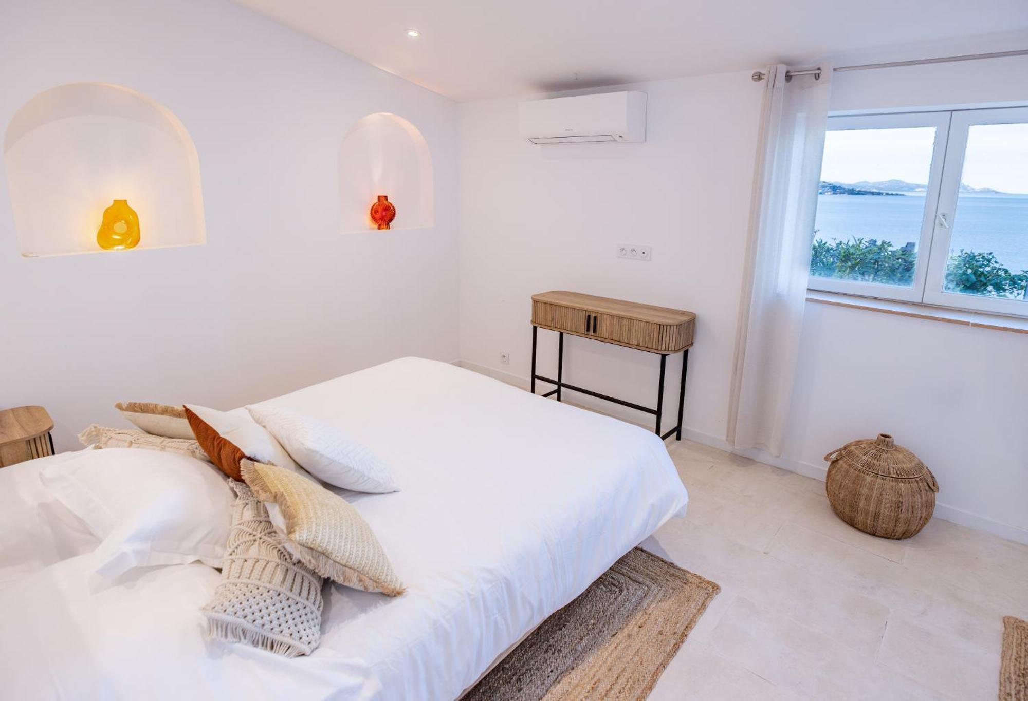 Superbe Villa, Incroyable Vue Mer, Piscine Chauffee, Climatisee Sainte-Maxime Exterior foto